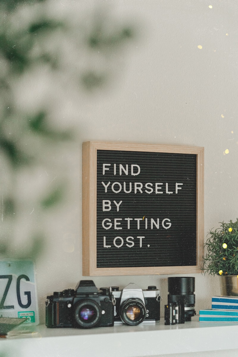 black and brown wooden signage